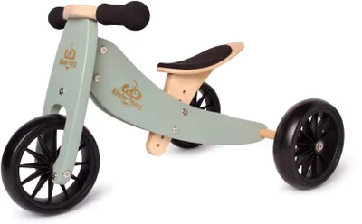 Produktbild von Kinderfeets Tiny Tot 2 in 1 Bike Kinder Laufrad, Silbergrau