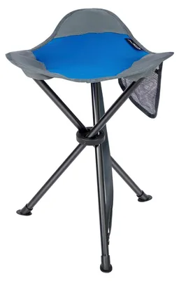 Immagine prodotto di Sedia da campeggio pieghevole con struttura a tre gambe e design leggero