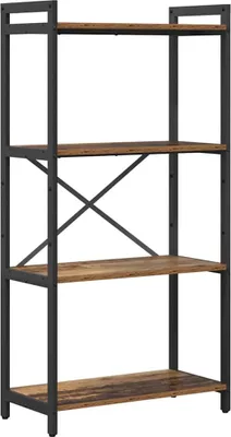 Image de Étagère vidaXL en bois recyclé 60 x 30 x 120 cm, aggloméré