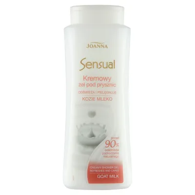 Image de Joanna Gel douche crémeux au lait de chèvre, 500 ml
