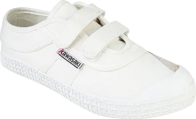 Produktbild von Kawasaki Kinderschuhe Original mit Klettverschluss 1002S White Solid 30