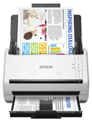 Produktbild von Epson WorkForce DS-770II - Dokumentenscanner - Duplex - 215.9 x 6096 mm - 600 dpi x 600 dpi - bis zu 45 Seiten/Min. (einfarbig)