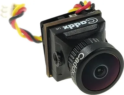 Obrázok produktu pre Caddx Turbo EOS2 1200TVL 2,1 mm 160 Stupeň 1/3 CMOS 16:9 Mini FPV Kamera NTSC/PAL pre RC Dron Black NTSC