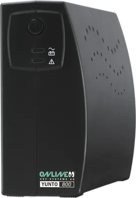 Produktbild von ONLINE USV-Systeme YUNTO 800, Line-Interaktiv, 0,8 kVA, 480 W, 180 V, 270 V, 50/60 Hz