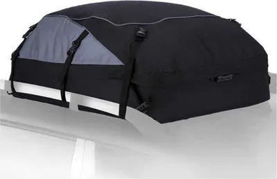 Image de Coffre de toit étanche et souple, 160 x 110 x 45 cm, 6 sangles, PVC