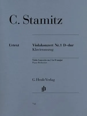 Immagine prodotto di Stamitz, Carl - Violakonzert Nr. 1 D-dur