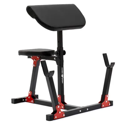 Obrázok produktu pre Marbo Sport - Scotts Bench, Biceps Triceps Machine, Curl Bench MH-L105 Black Red