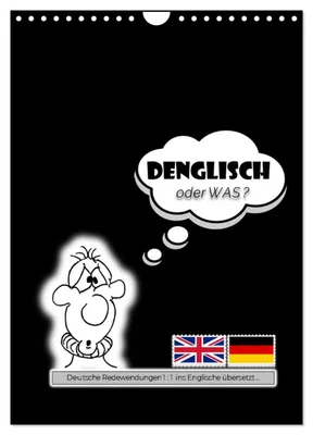 Produktbild von DENGLISCH oder was? (Wandkalender 2027 DIN A4 hoch), CALVENDO Monatskalender