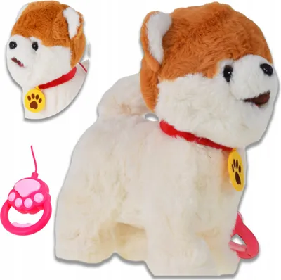 Immagine prodotto di Lolex | Cane interattivo - 30 cm - Beige - Movimenti realistici - Per bambini dai 3 anni in su