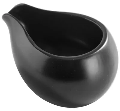 Zdjęcie produktu dla Solidchoice - Miniaturowy dzbanek na mleko, ceramiczny, czarny