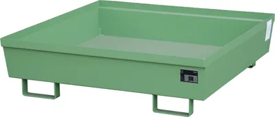 Produktbild von Bauer Auffangwanne AO-4/A, lackiert, Resedagrün