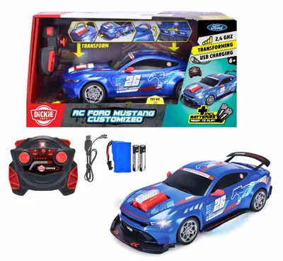 Zdjęcie produktu dla Dickie Toys RC Ford Mustang Customized Model 1:24