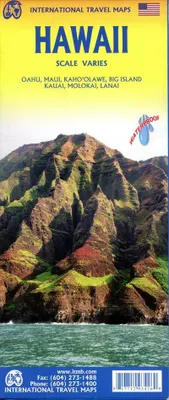 Immagine prodotto di Hawaii State 1:150000