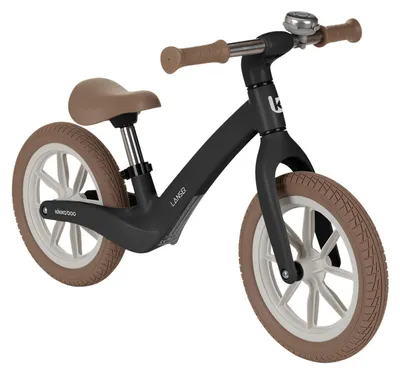 Obrázok produktu pre Balančný bicykel Kikkaboo Lanser 12 palcov, nastaviteľná výška,Polyuretánkolieska, protišmykové rukoväte čierna