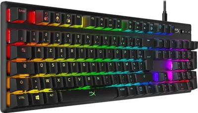 Immagine prodotto di HyperX Alloy Origins - tastiera meccanica da gioco - HX Red, Colore:Nero