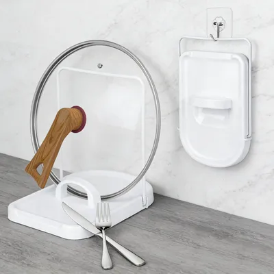 Klappbarer Deckelhalter, 16–34 cm, für Küchenutensilien