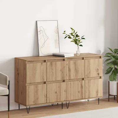 Obrázok produktu pre vidaXL Komody, 2 kusy, Imitácia dreva Artisan
