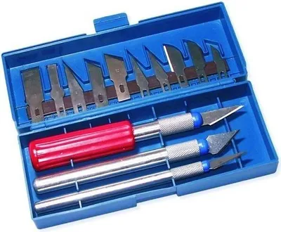 Produktbild von Präzisionsmesser-Set 16-Teilig