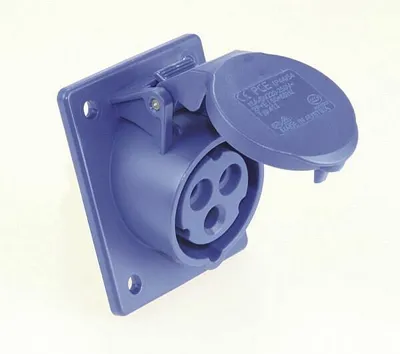 Produktbild von Pce Cee Anbausteckd. 3P 16A 220V (413-6)