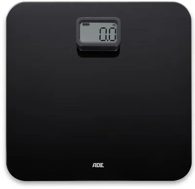 Produktbild von Digitale weegschaal, milieuvriendelijk, 150 kg, schwarz, batteriefrei
