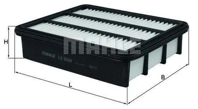 Obrázek produktu pro Vzduchový filtr KNECHT LX 3539