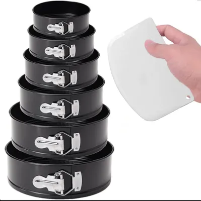 Obrázok produktu pre Forma na pečenie 6-dielna súprava, nepřilnavý povrch, 12 až 28 cm, na koláče