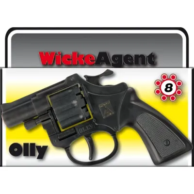 Productafbeelding van 8-schots revolver, model Olly, 12,7cm, doos, 1 stuk