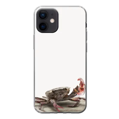 Produktbild von MuchoWow® Handyhülle Schutzhülle Hülle für iPhone 12 Kinder - Krabbe - Meerestiere - Jungen - Mädchen - Kinder Silikon Softcase Handy Hülle - Schutzhülle