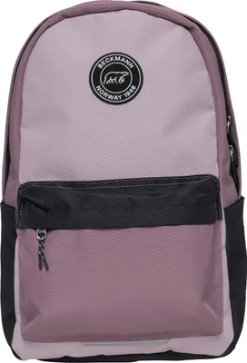 Produktbild von Beckmann City Pink Colorblock Schulrucksack