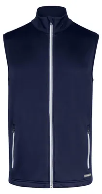 Produktbild von Cutter & Buck - "Snoqualmie" Weste für Herren, Fleece ET113 (L) (Dunkel-Marineblau), KI-generiertes Bild