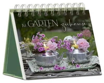 Image de Aufstellbuch mit wunderschönen Garten-Aufnahmen und Bibelversen, Spiralbindung
