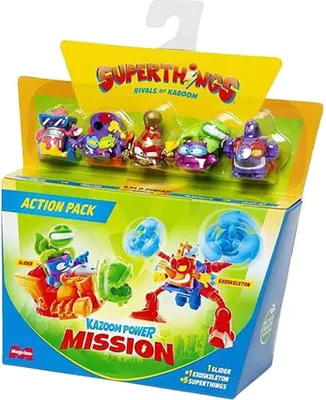 Productafbeelding van SuperThings Kazoom Power Missie Actiepak