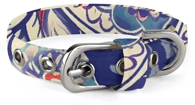 Produktbild von Stylisches Boho-Halsband mit Elefantendruck für Haustiere