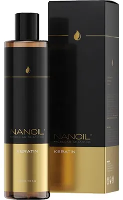 Zdjęcie produktu dla Nanoil Keratin Micelarny szampon z keratyną, 300ml