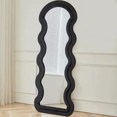 Produktbild von 360Home Ganzkörperspiegel Ankleidespiegel Standspiegel Haushalt schwarz 170cm