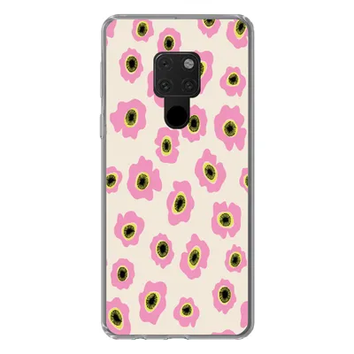 Produktbild von MuchoWow® Handyhülle Schutzhülle Hülle für Huawei P40 Lite Blume - Muster - Abstrakt Silikon Softcase Handy Hülle - Handy - Geburtstag Teenager
