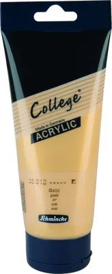 Produktbild von Schmincke 200ml College Acryl Gold Acryl 33 810 014