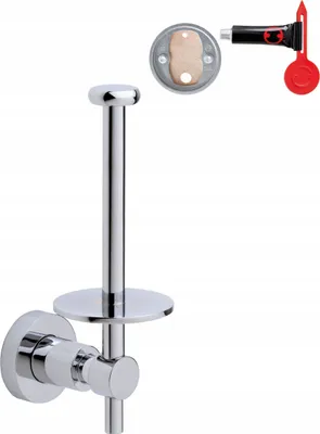 Produktbild von tesa Loxx Toilettenpapierhalter ohne Bohren
