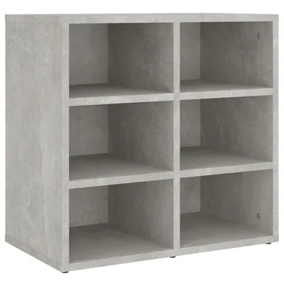 Produktbild von vidaXL Schuhregal Betongrau 52,5x30x50 cm