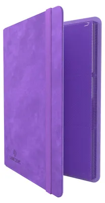 Imagen del producto de Álbum Prime de 18 compartimentos, color lila, con capacidad para 360 cartas