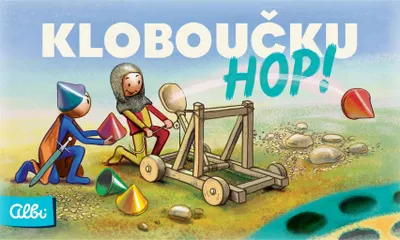 Produktbild von Hut-hop! Brettspiel für Kinder und Familie ab 4 Jahren, 2-4 Spieler, 15 Min., tschechisch
