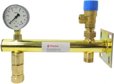 Produktbild von FLEXCONSOLE Konsole, 3/4 Zoll GW-Anschlüsse, weiß