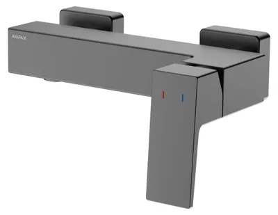 Produktbild von AVAPAX | Duscharmatur aus Messing - 150 mm Anschlussabstand - Gunmetal matt - Einhebelmischer