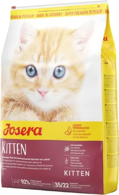 Produktbild von JOSERA Kitten, 2 kg, Trockenfutter für heranwachsende Katzen, leicht verdaulich