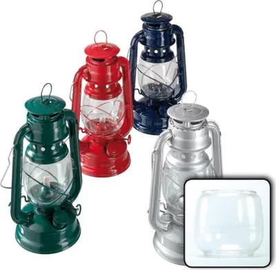 Produktbild von Happy People Petroleumlampe, Öllampe mit feuerfestem Glas, Höhe ca. 24 cm, farblich sortiert, 1 Stück