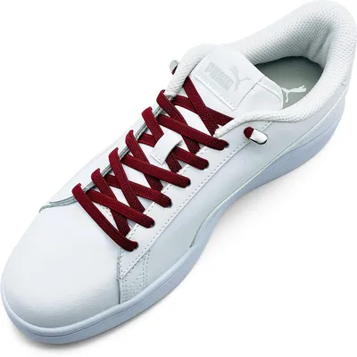 Imagen del producto de Cordones elásticos sin necesidad de atar, paquete de 4 unidades, para 2 pares de zapatos, con puntas de plástico, ideales para el uso diario