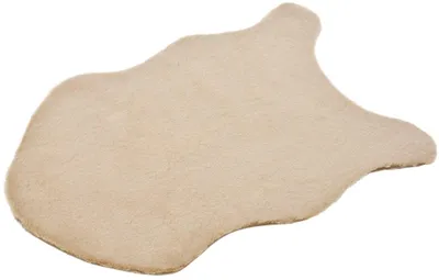 Produktbild von Großes kurzflor Deko-Fell als Fell-Imitat in 90 x 60 cm beige