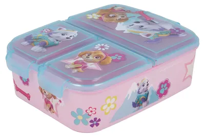 Kinder-Brotdose Paw Patrol, 3 Fächer, 2156 ml, BPA-frei