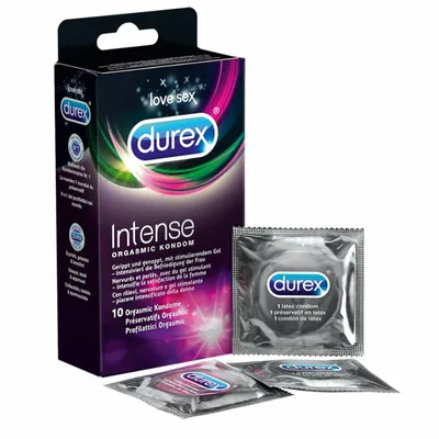 Produktbild von Durex Intense Orgasmic Kondome 10 Stück