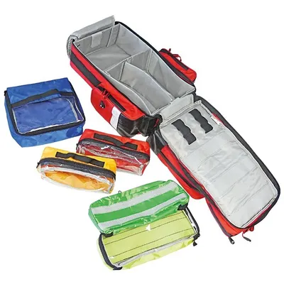 Produktbild von Erste Hilfe Notfall Rucksack, Notfallrucksack ''WasserStopp'' leer, rot, groß